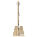 vidaXL Toaletné zrkadlo Sonoma dub 80 x 55 x 18 cm Obdĺžnikový