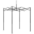 vidaXL Skleník s rýchlo postaviteľným rámom Zelená 200 x 200 x 300 cm