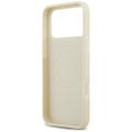 Puzdro Guess Croco Triangle Logo MagSafe pre iPhone 17 Pro Max zlaté