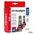 LED žiarovky hlavného svietenia Séria F25 PRO BLACK FULL CANBUS H8 H9 H11 H16 68W 12V 24V AMiO-04721