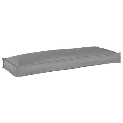 vidaXL Podložka Sivá 110 x 40 x 8 cm Oxfordská látka