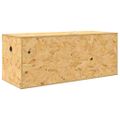 vidaXL Terárium Hnedá 100 x 40 x 40 cm OSB