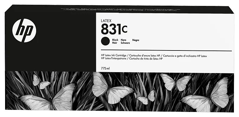 HP 831C atramentová náplň čierna, CZ694A