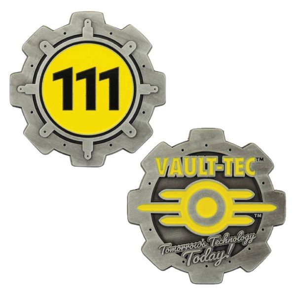 Zberateľská minca Fallout - Vault 111