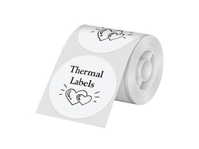 Termálne etikety pre NELKO PM220 50x50mm 150ks White