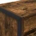 vidaXL Knižnica 60 x 30 x 86,5 cm Kompozitné drevo Dymová dub