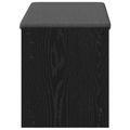 vidaXL Predsieňová lavica Čierny Dub 83 x 38 x 45 cm