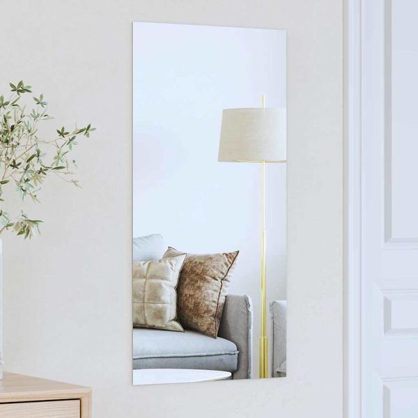 vidaXL Nástenné zrkadlo Obdĺžnikový 40 x 80 cm tvrdené sklo