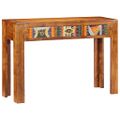 vidaXL Konzolový stolík 110x35x75 cm, akáciový masív