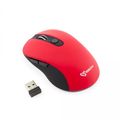 SBOX 6D Optická bezdrôtová myš Red