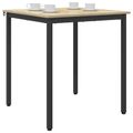 vidaXL Jedálenské stoly 70 x 70 x 75 cm Kompozitné drevo Dub sonoma