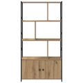 vidaXL Regál na knihy 80 x 30 x 155,5 cm Kompozitné drevo
