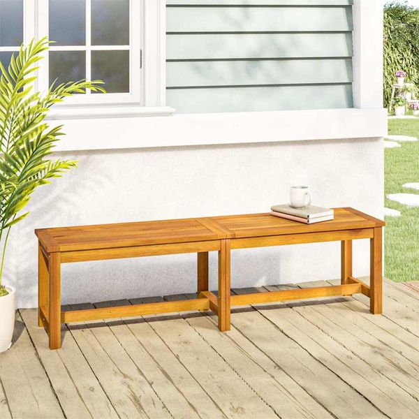 vidaXL Záhradná lavička 150x35x45 cm masívna akácia