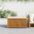 vidaXL Vonkajší box na vankúše 113x50x60,5 cm akáciový masív