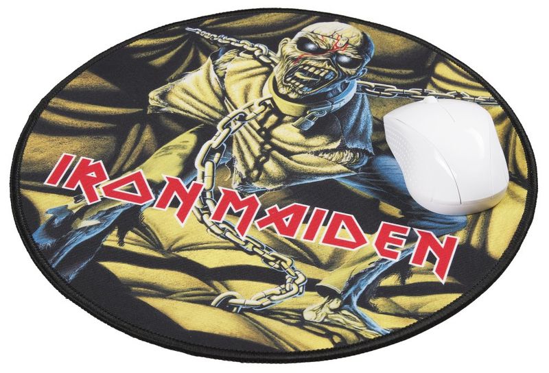 Iron Maiden herná podložka pod myš/ model 3/ 30 cm Podložka pod myš, herná, okrúhla, 300×300×3mm