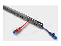 Wiring Duct 20 x 20 mm - dĺžka 1 m sivá