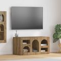 vidaXL TV skrinka ELST 80 x 35 x 40 cm Remeselný dub Kompozitné drevo
