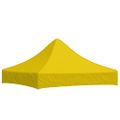 vidaXL Strecha na párty stan 2x2 m, žltá 270 g/m²