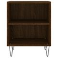 vidaXL Nočné skrinky 2 ks hnedý dub 40x30x50 cm kompozitné drevo