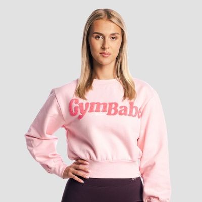 Dámska mikina GymBabe Cherrybloom - GymBeam, veľkosť XS