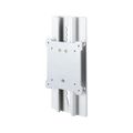 Neomounts FPMA-LIFT100 / Height Adjustable Adapter (assembly on VESA 75/100) / Silver Adaptér, VESA, pre ploché obrazovky, úhlopriečka až 27", nosnosť 8kg, výška 0-17,7cm, oceľ, strieborný