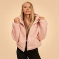 Dámska bunda Hoodie Bliss Pink - BeastPink, veľkosť XXL, veľkosť oblečenia XXL