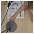 LED stolná lampa EMOS Z7615 KAREN, čierna