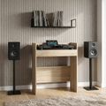 vidaXL DJ stôl Dub sonoma 102 x 45 x 102 cm Kompozitné drevo