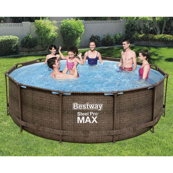 Bestway Steel Pro MAX Bazénová súprava okrúhla Deluxe Series 366x100cm