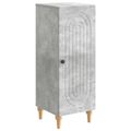 vidaXL Servírovacia skriňa Betónovo sivá 33 x 34,5 x 90 cm