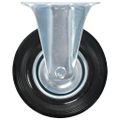 vidaXL Pevné kolieska 12 ks, 125 mm