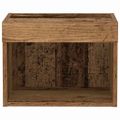 vidaXL Zostava TV skriniek 40 x 30 x 30 cm Staré drevo
