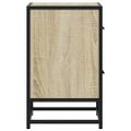 vidaXL Nočný stolík dub sonoma 40x31x50 cm kompozitné drevo