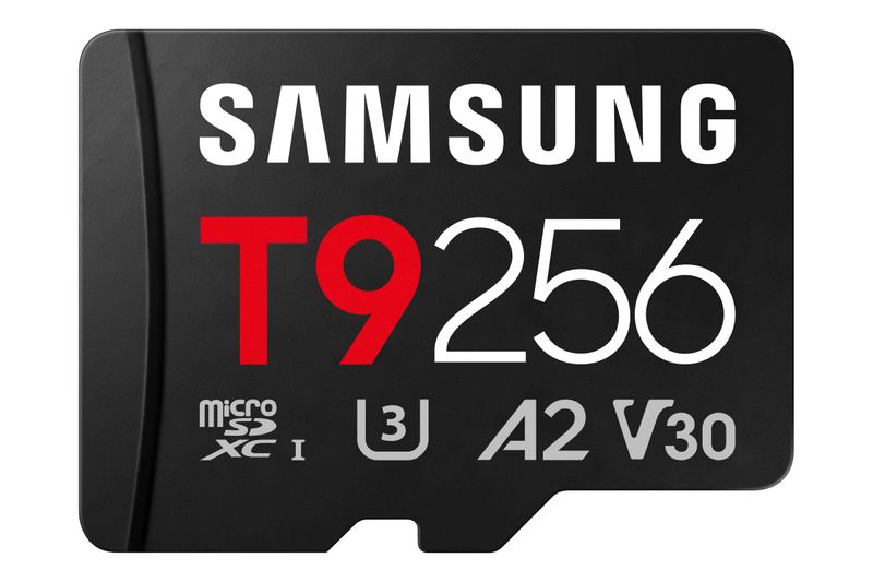 Samsung T9/Micro SDXC/256GB/UHS-I U3 / Class 10/+ Adaptér/Čierna