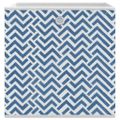 vidaXL skladacie úložné boxy 10 ks Modrá 32x32x32 cm Netkaná textília