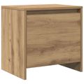 vidaXL Nočný stolík Remeselný dub 45 x 34 x 44,5 cm Kompozitné drevo