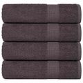 vidaXL Utierky na ruky FROGN 4 ks antracitové 50x100 cm 360 g/m²