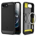 Puzdro Spigen Rugged Armor Mag MagSafe pre iPhone 16E matná čierna