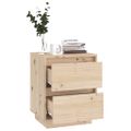 vidaXL Nočný stolík 40x35x50 cm masívne borovicové drevo