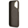 Obal Guess pre iPhone 17 HC MAGSAFE PU W/ 4G PU STRIPE hnedá
