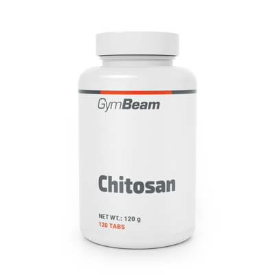 Chitosan - GymBeam, bez príchute, 120 tab., tabletkovaný