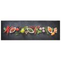 vidaXL Kuchynský koberec umývateľný Spices 60x180 cm zamat