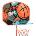 vidaXL Prenosná basketbalová hracia sada, nastaviteľná 109-141 cm