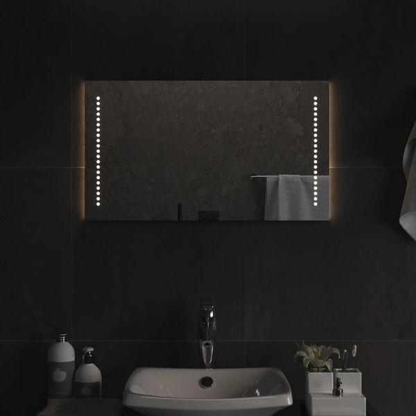vidaXL LED kúpeľňové zrkadlo 40x70 cm