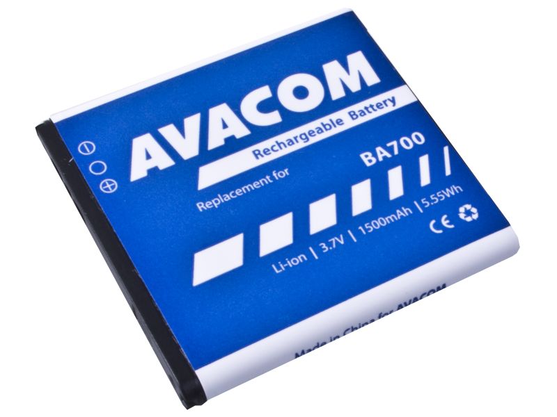 Batéria AVACOM GSSE-NEO-1500 do mobilu Sony Ericsson Xperia Neo, Pro, Ray Li-Ion 3,7 V 1500mAh