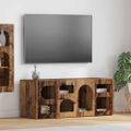 vidaXL TV skrinka ELST 100 x 35 x 40 cm Staré drevo Kompozitné drevo
