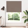 vidaXL Zatemňovacia roleta, kávová, 150x210 cm, šírka látky 146,6 cm, polyester