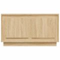 vidaXL TV skrinka dub sonoma 80x35x45 cm spracované drevo