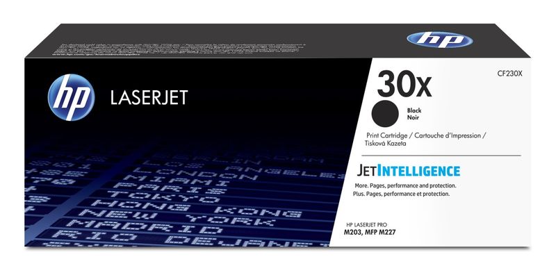 HP 30X tlačová kazeta čierna veľká, CF230X
