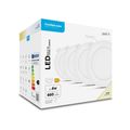 Modee LED Okrúhly LED panel - zapustený 6W 660lm neutrálna biela P4 (ML-LPRB4000K6WPN)